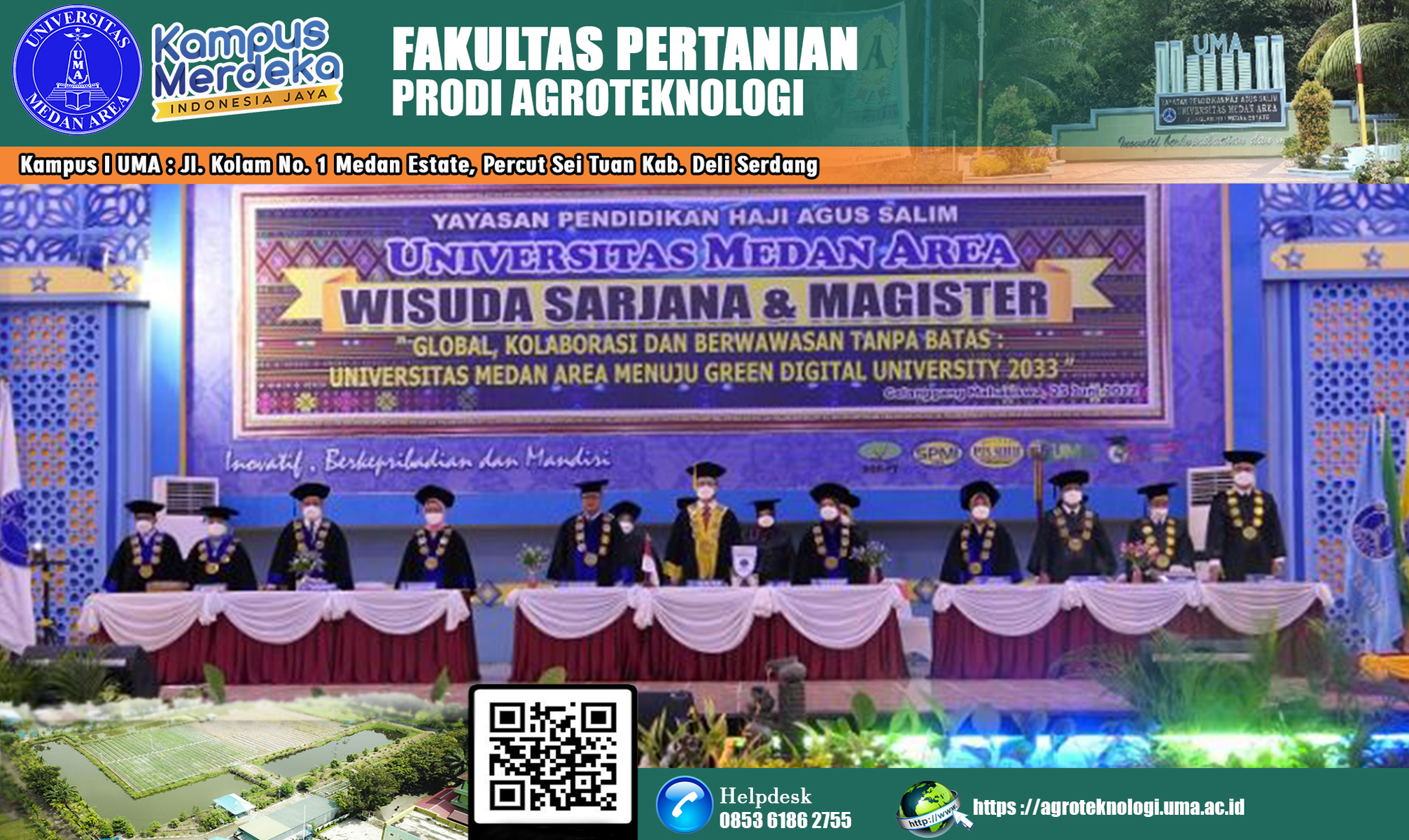 Pelaksanaan Wisuda Universitas Medan Area Periode I 2022 - Prodi ...